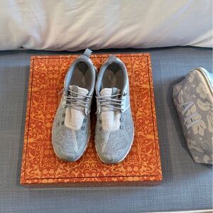 On Running Light Gray Athletic Sneakers